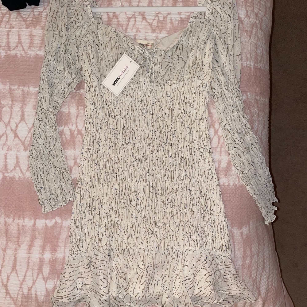Brand new vintage fashion nova dress never worn